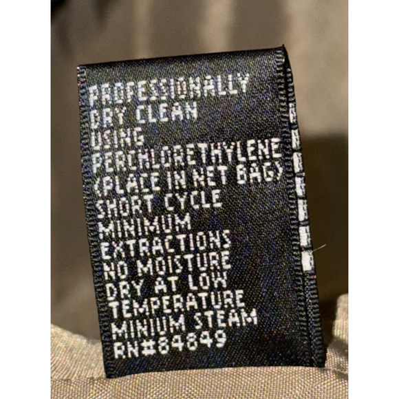 Carmen Marc Valvo Women's 4 Metallic Textured Blazer Executive Chic Quiet Luxury - Picture 14 of 14